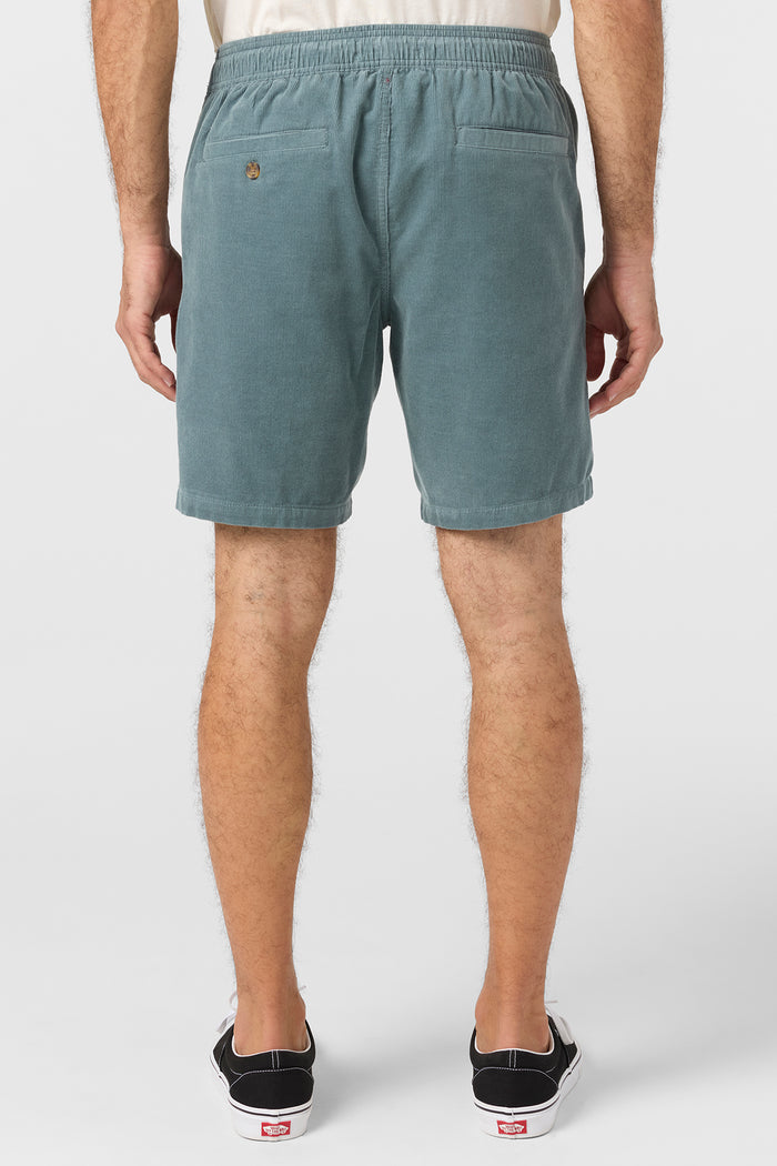 O'Riginals Cord Elastic Waist 18" Shorts - Stormy Sea | O'Neill