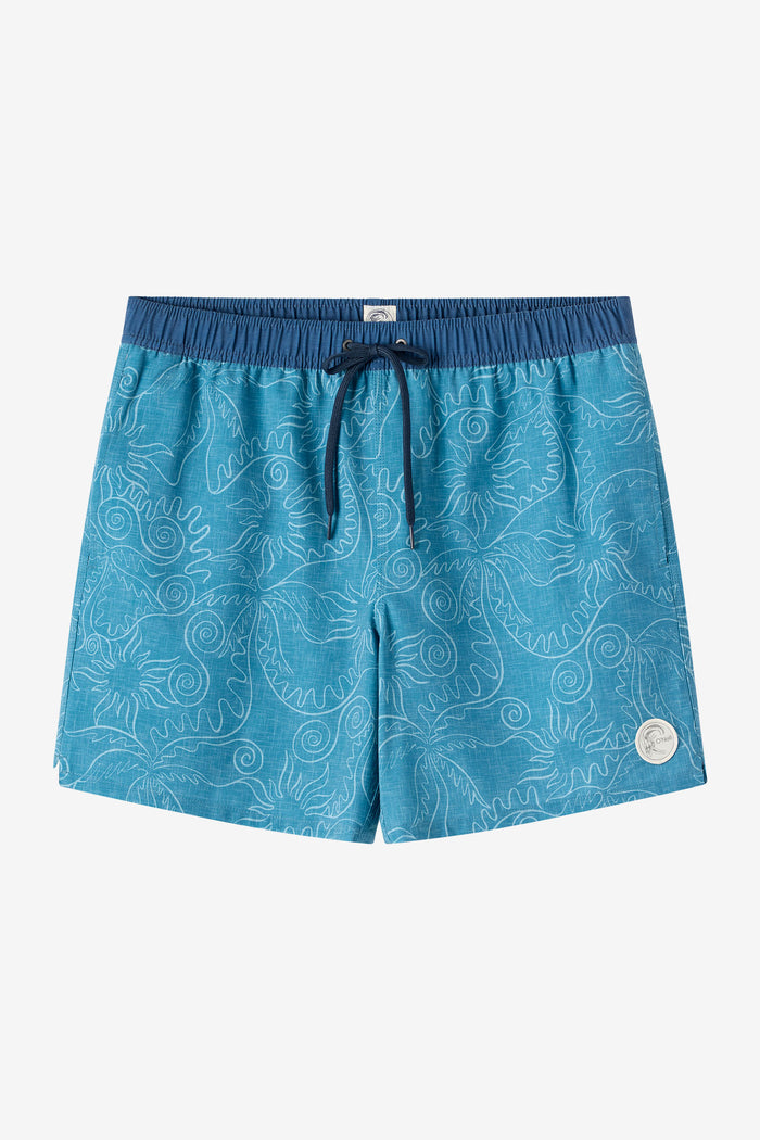 O'Riginals Elastic Waist 16" Swim Trunks - Aegean Blue | O'Neill