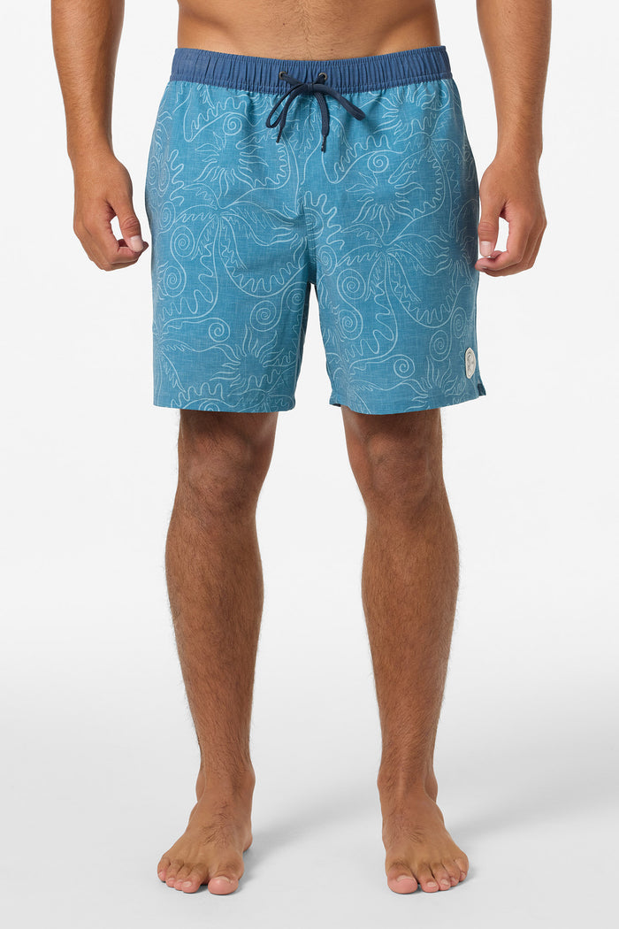 O'Riginals Elastic Waist 16" Swim Trunks - Aegean Blue | O'Neill