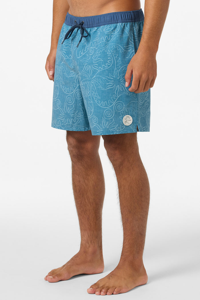 O'Riginals Elastic Waist 16" Swim Trunks - Aegean Blue | O'Neill