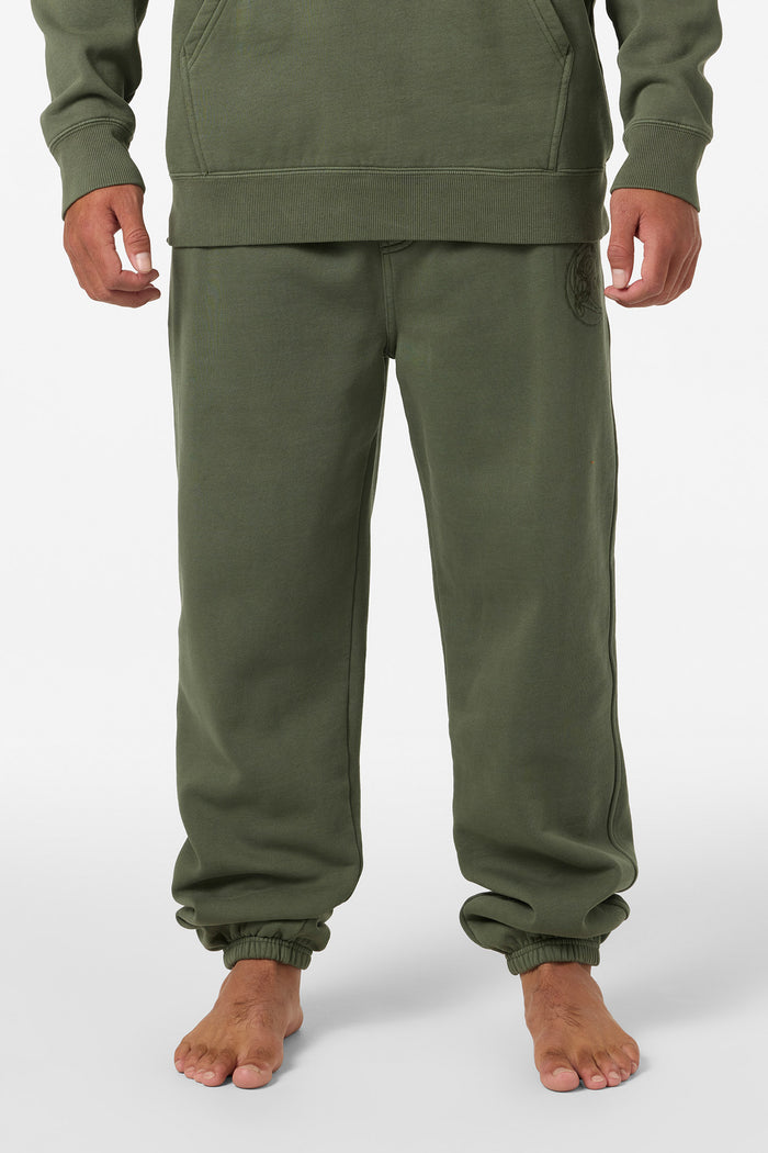 O'Riginals Essential Elastic Waist Fleece Pants - Clover | O'Neill