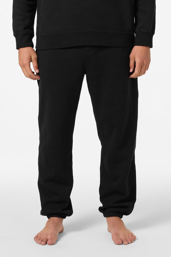 O'Riginals Essential Elastic Waist Fleece Pants - Black | O'Neill