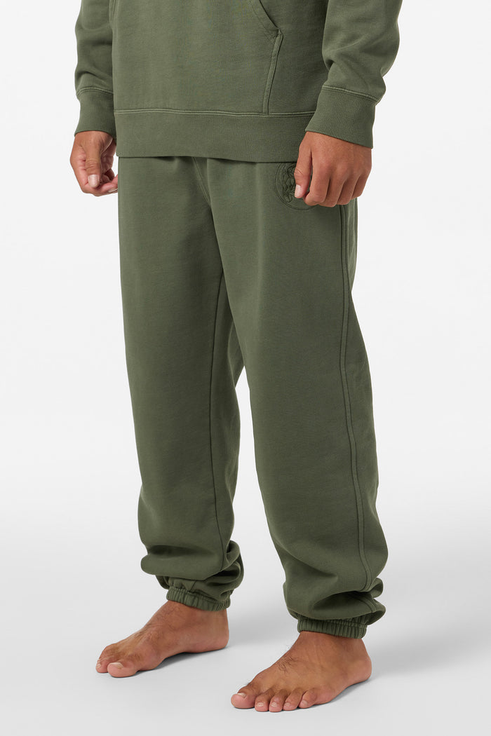 O'Riginals Essential Elastic Waist Fleece Pants - Clover | O'Neill