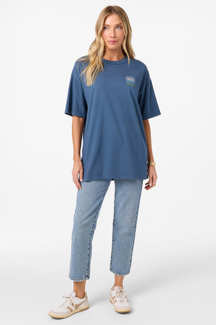 O'Riginals Horizon Oversized Tee - Blue Fusion | O'Neill
