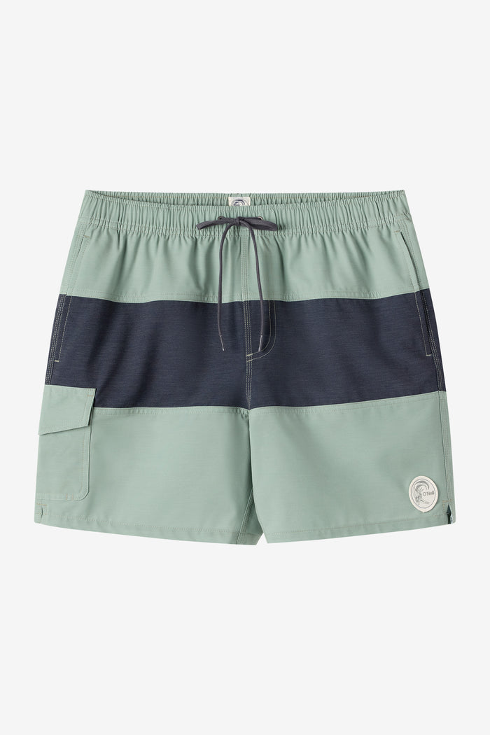 O'Riginals Midway Elastic Waist 16" Swim Trunks - Seagrass | O'Neill