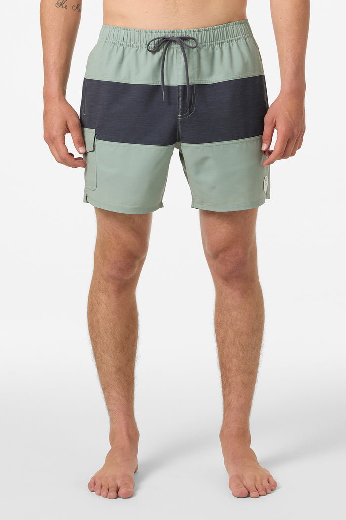 O'Riginals Midway Elastic Waist 16" Swim Trunks - Seagrass | O'Neill