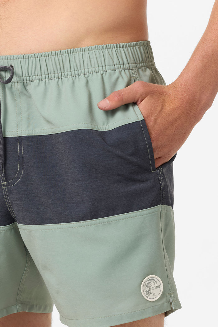 O'Riginals Midway Elastic Waist 16" Swim Trunks - Seagrass | O'Neill