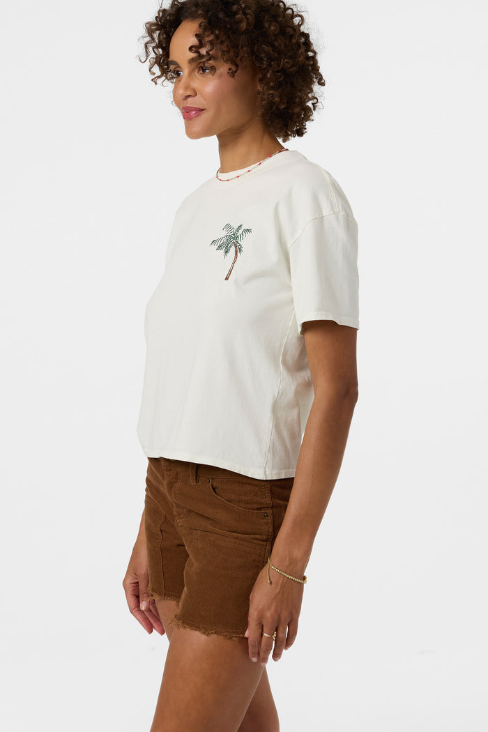 O'Riginals Palms Away Easy Tee - Tofu | O'Neill