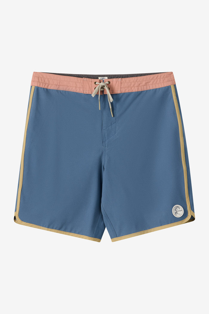 O'Riginals Pigment Scallop 18" Boardshorts - Blue Fusion | O'Neill