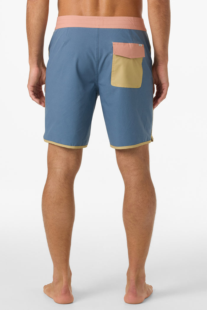 O'Riginals Pigment Scallop 18" Boardshorts - Blue Fusion | O'Neill