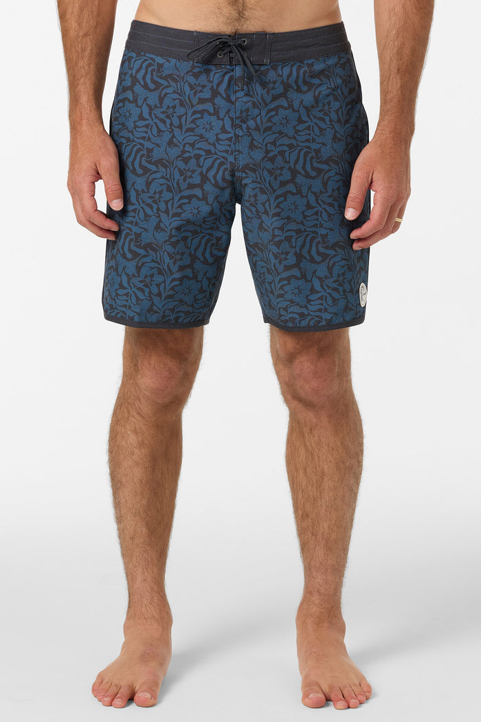 O'Riginals Print Scallop 18" Boardshorts - Blue Fsn 2 | O'Neill