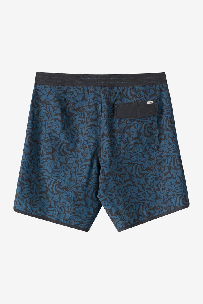 O'Riginals Print Scallop 18" Boardshorts - Blue Fsn 2 | O'Neill