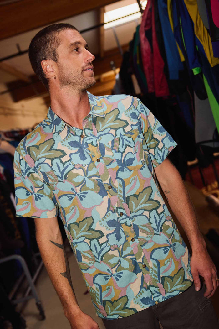O'Riginals Print Standard Fit Shirt - Blue Fusion | O'Neill