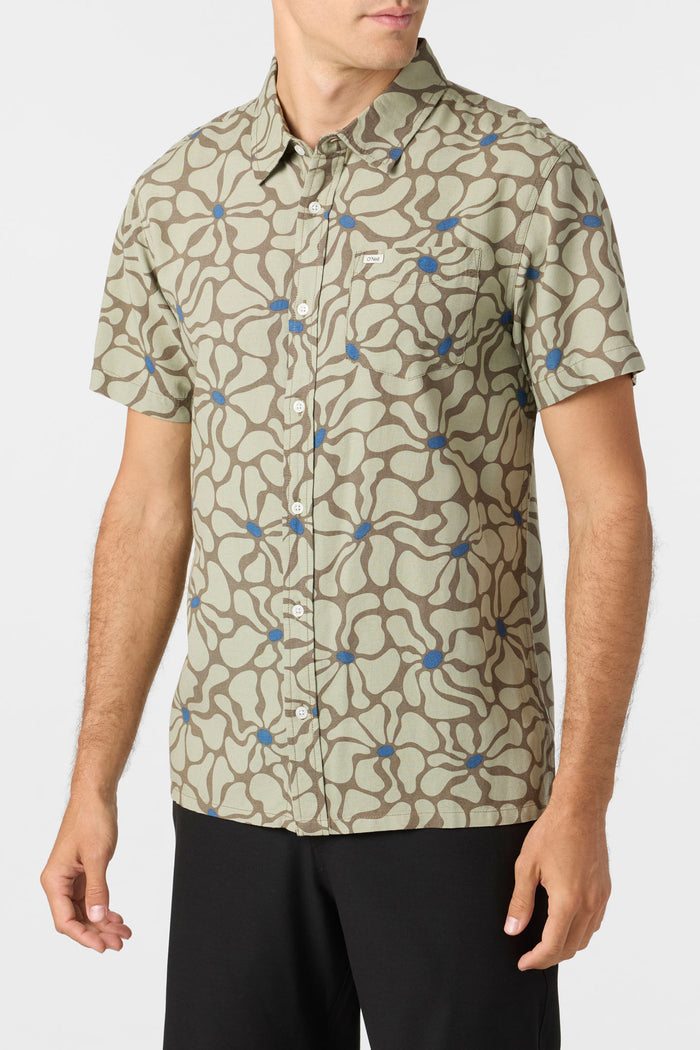 O'Riginals Print Standard Fit Shirt - Seagrass | O'Neill