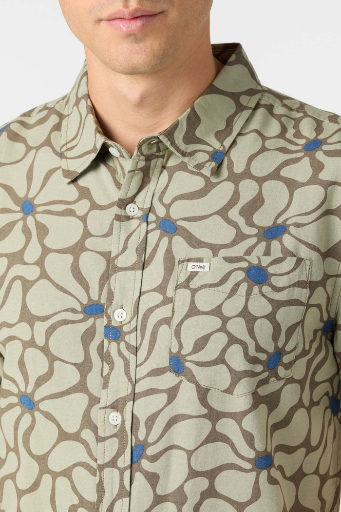 O'Riginals Print Standard Fit Shirt - Seagrass | O'Neill