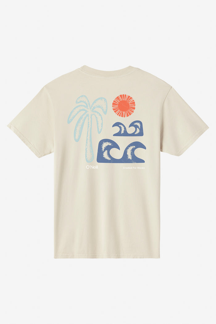 O'Riginals Scenic Relaxed Fit Tee - Lt Khaki | O'Neill