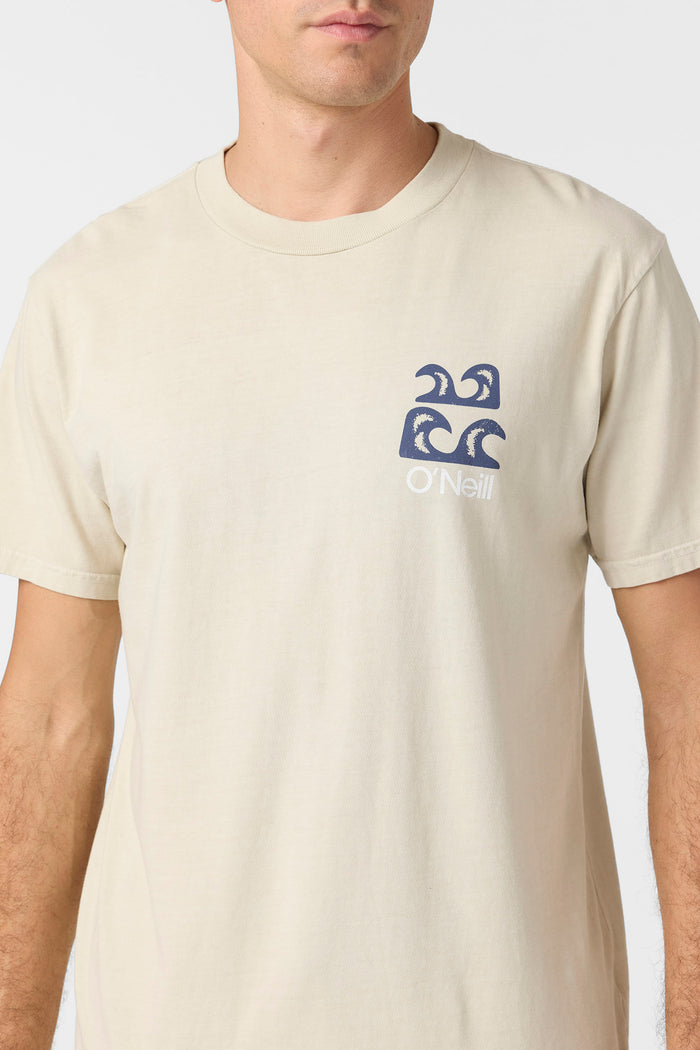 O'Riginals Scenic Relaxed Fit Tee - Lt Khaki | O'Neill