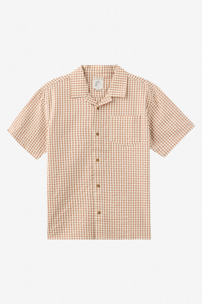 O'Riginals Seersucker Plaid Shirt - Tofu | O'Neill