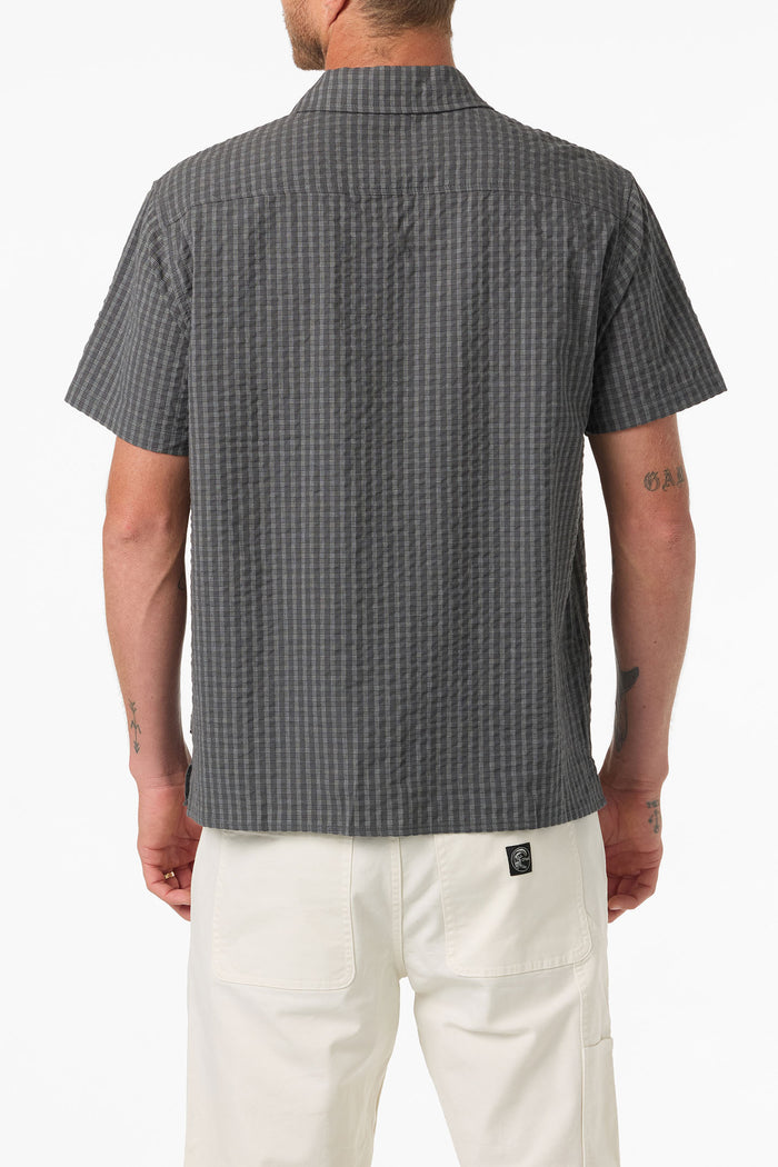 O'Riginals Seersucker Plaid Shirt - Dark Shadow | O'Neill