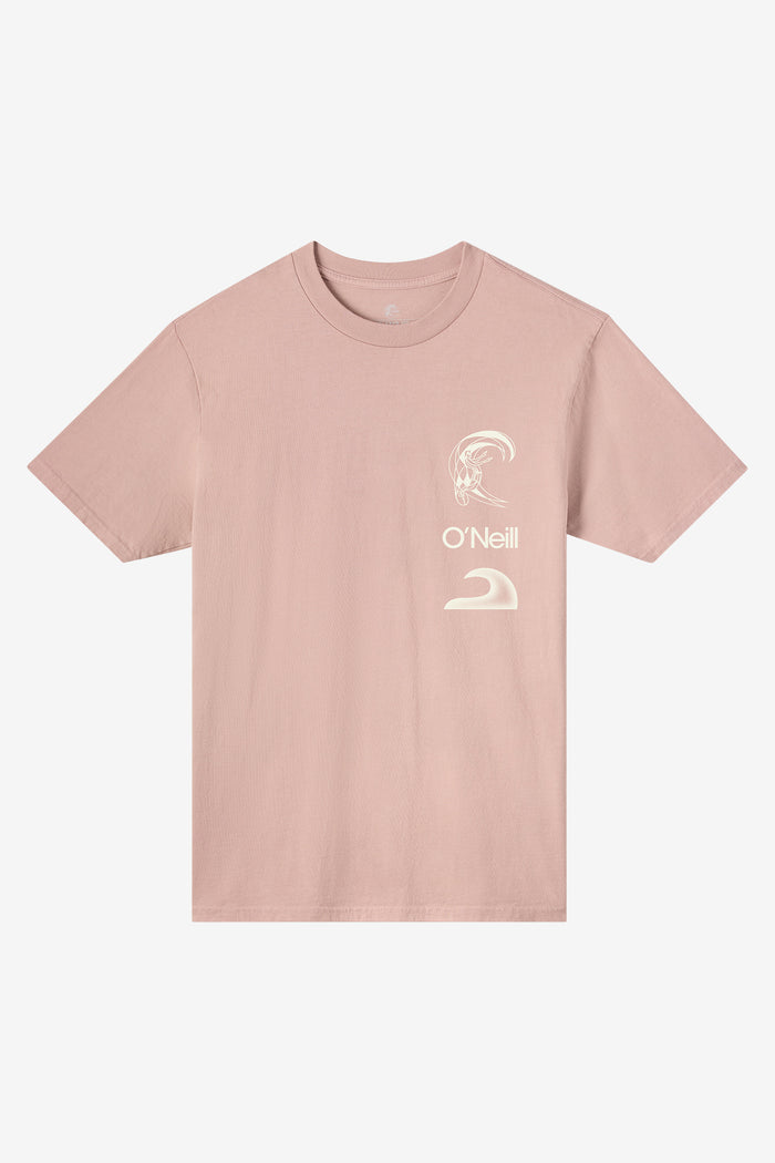 O'Riginals Shaper Vintage Relaxed Fit Tee - Deauville Mauve | O'Neill