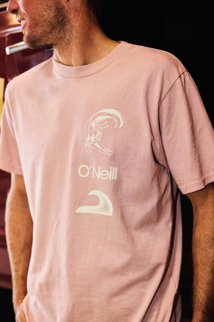 O'Riginals Shaper Vintage Relaxed Fit Tee - Deauville Mauve | O'Neill