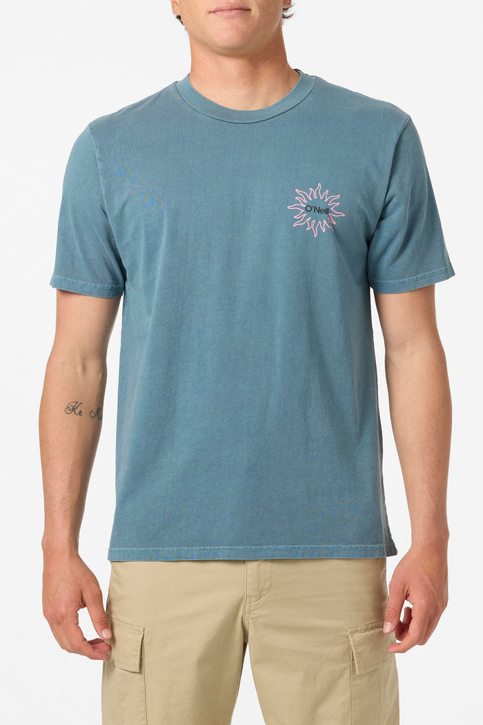 O'Riginals Sun Palm Relaxed Fit Tee - Aegean Blue | O'Neill