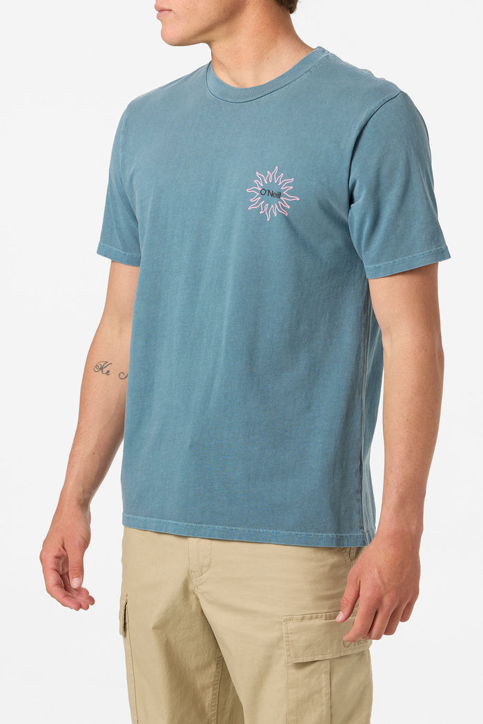 O'Riginals Sun Palm Relaxed Fit Tee - Aegean Blue | O'Neill