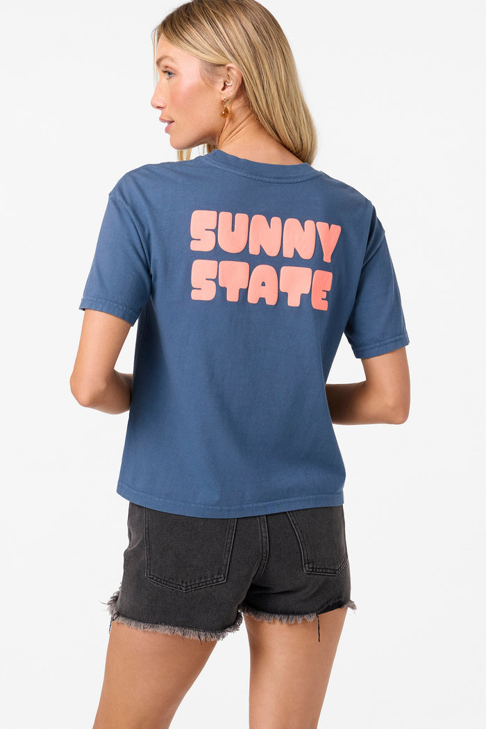O'Riginals Sunny State Easy Tee - Blue Fusion | O'Neill