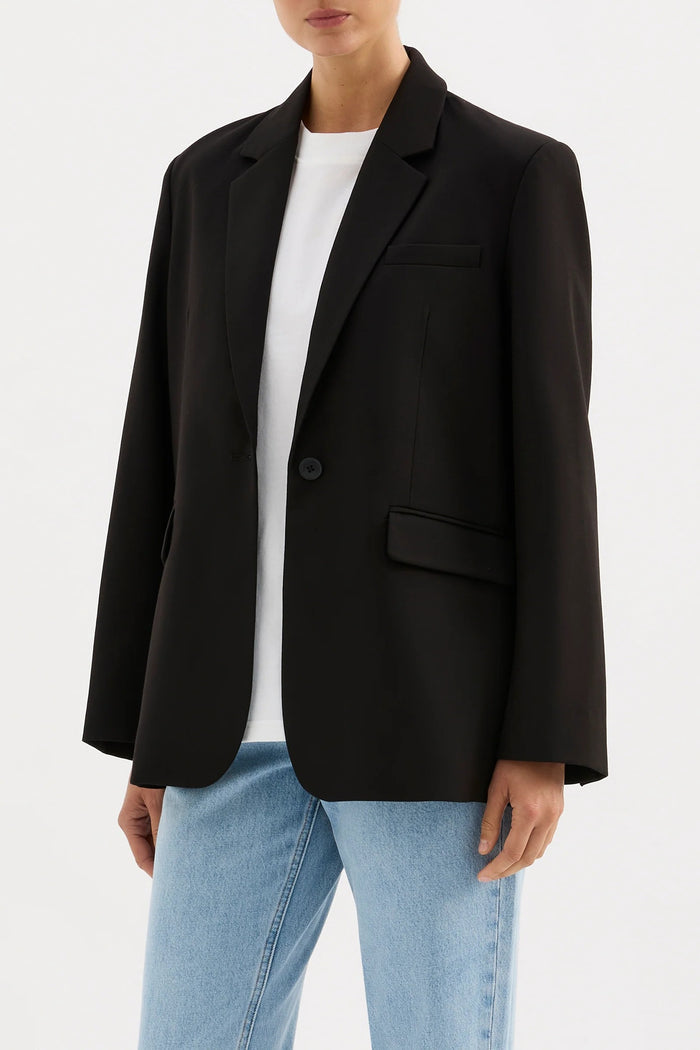 Orla Black Relaxed Blazer