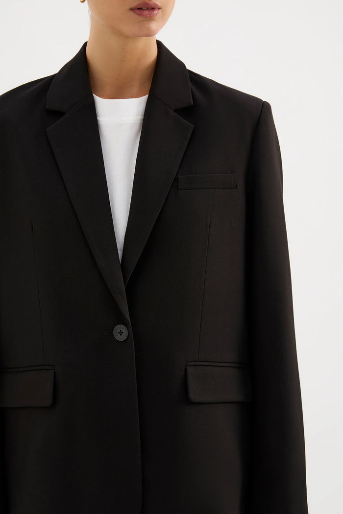 Orla Black Relaxed Blazer