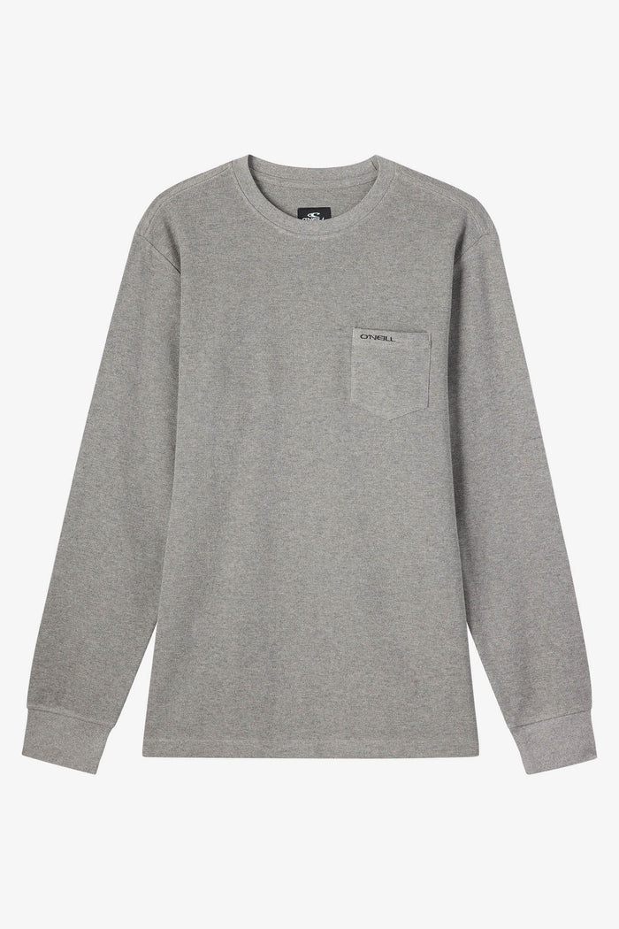 Overland Thermal Long Sleeve Pullover - Heather Grey | O'Neill