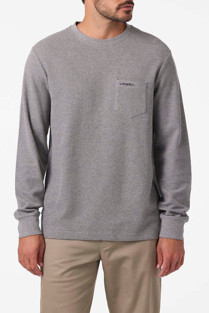Overland Thermal Long Sleeve Pullover - Heather Grey | O'Neill