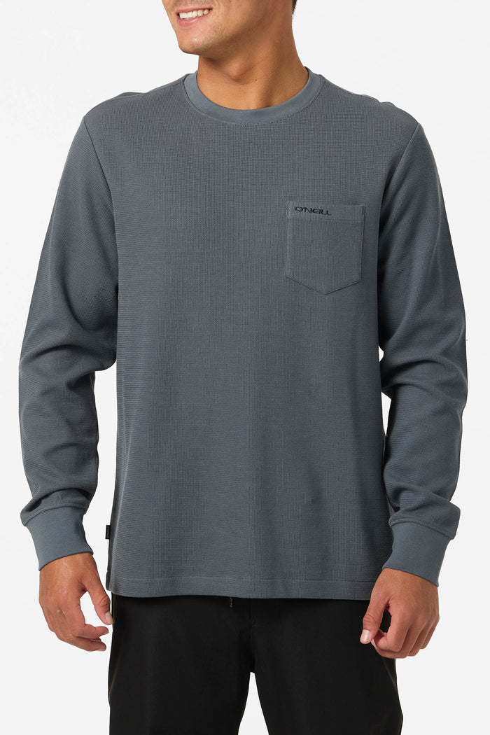 Overland Thermal Long Sleeve Pullover - Dark Slate | O'Neill