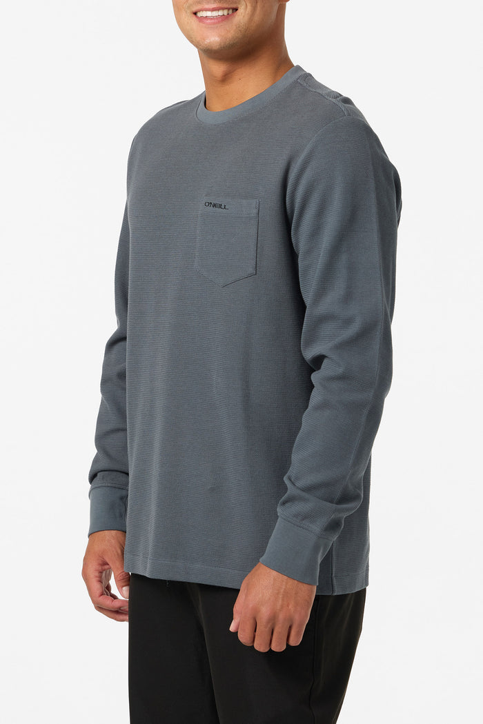 Overland Thermal Long Sleeve Pullover - Dark Slate | O'Neill