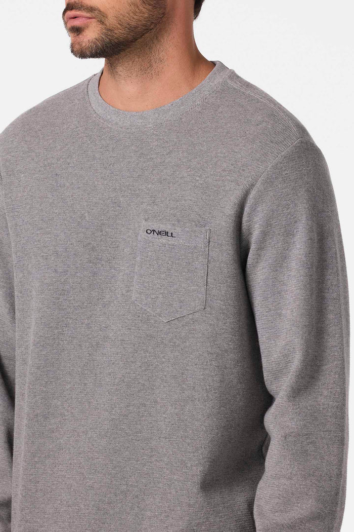 Overland Thermal Long Sleeve Pullover - Heather Grey | O'Neill