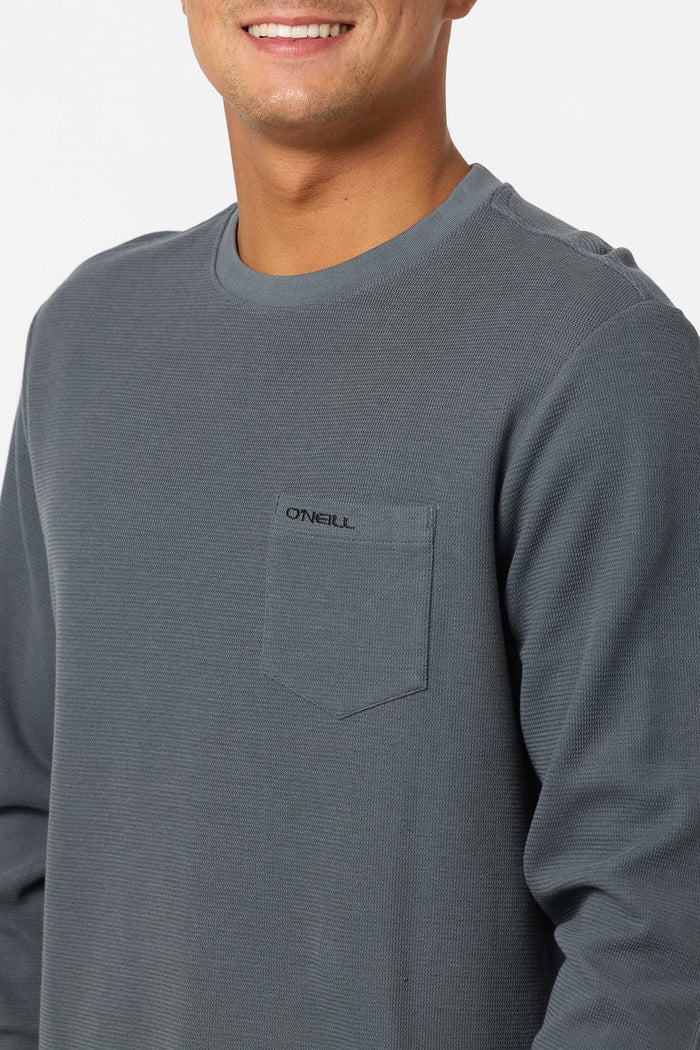 Overland Thermal Long Sleeve Pullover - Dark Slate | O'Neill