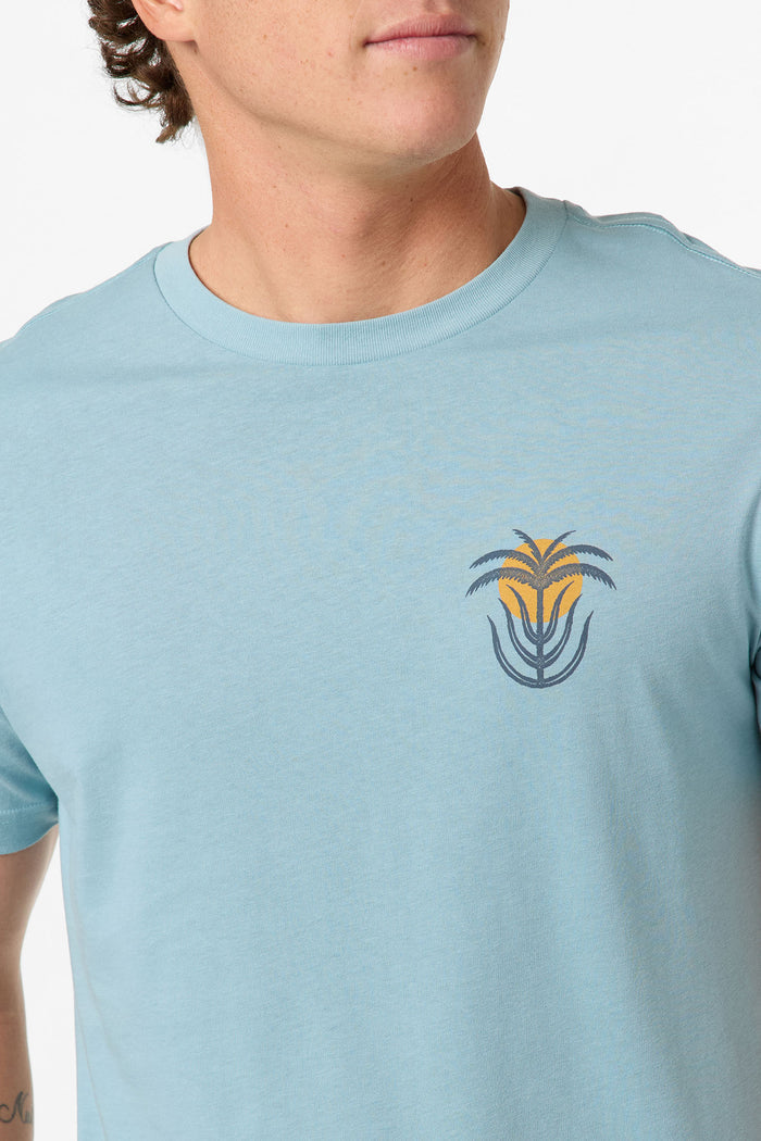 Palm Throne Classic Tee - Stone Blue | O'Neill