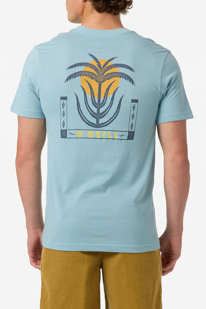 Palm Throne Classic Tee - Stone Blue | O'Neill