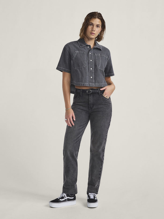 Pantalón Adulto Annabelle Straight Negro Vans