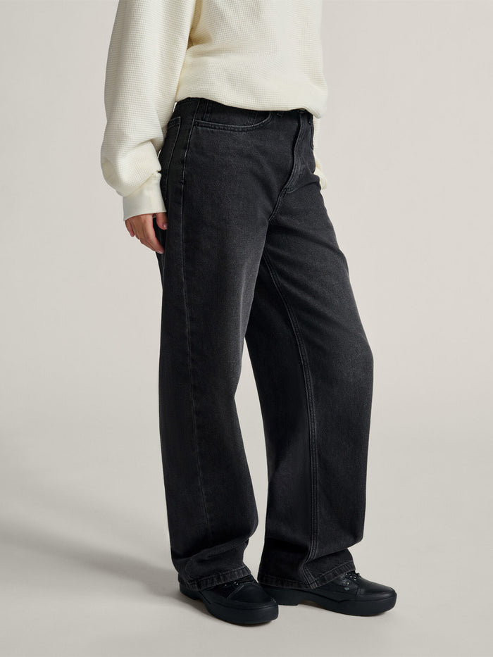 Pantalón Adulto Sirelle 5 Pocket Pud Negro Vans