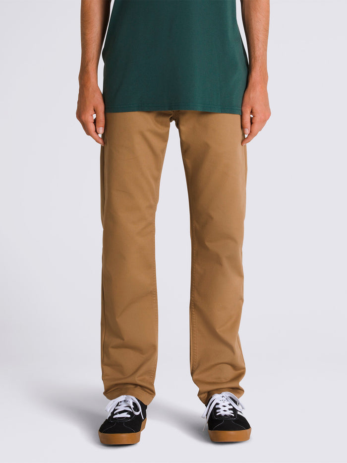 Pantalon Hombre Authentic Chino Slim Café Oscuro Vans