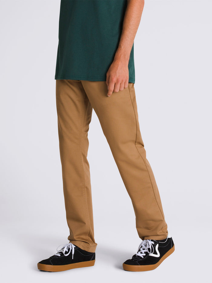 Pantalon Hombre Authentic Chino Slim Café Oscuro Vans
