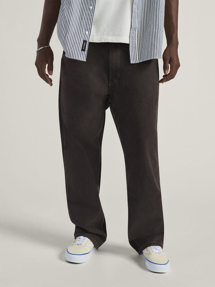Pantalón Hombre Skate Check-5 Loose Negro Vans