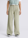 Pantalon Mujer AlDer Relaxed Pleate Beige Vans