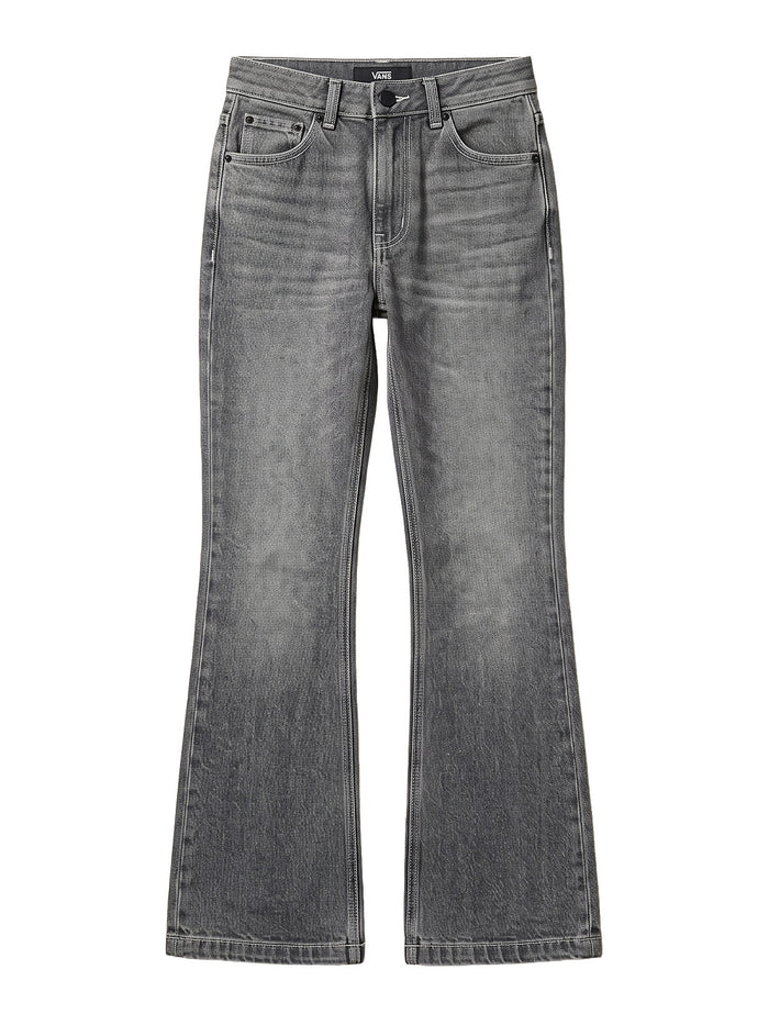 Pantalón Mujer Check 5 Negro Vans