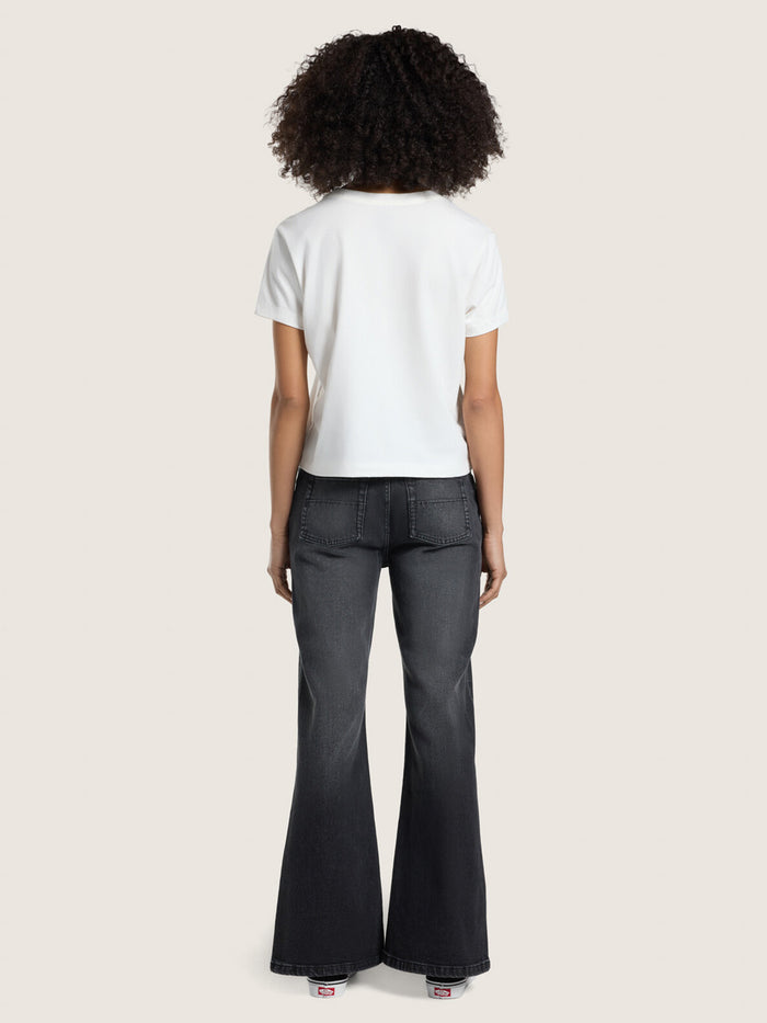 Pantalón Mujer Check 5 Negro Vans