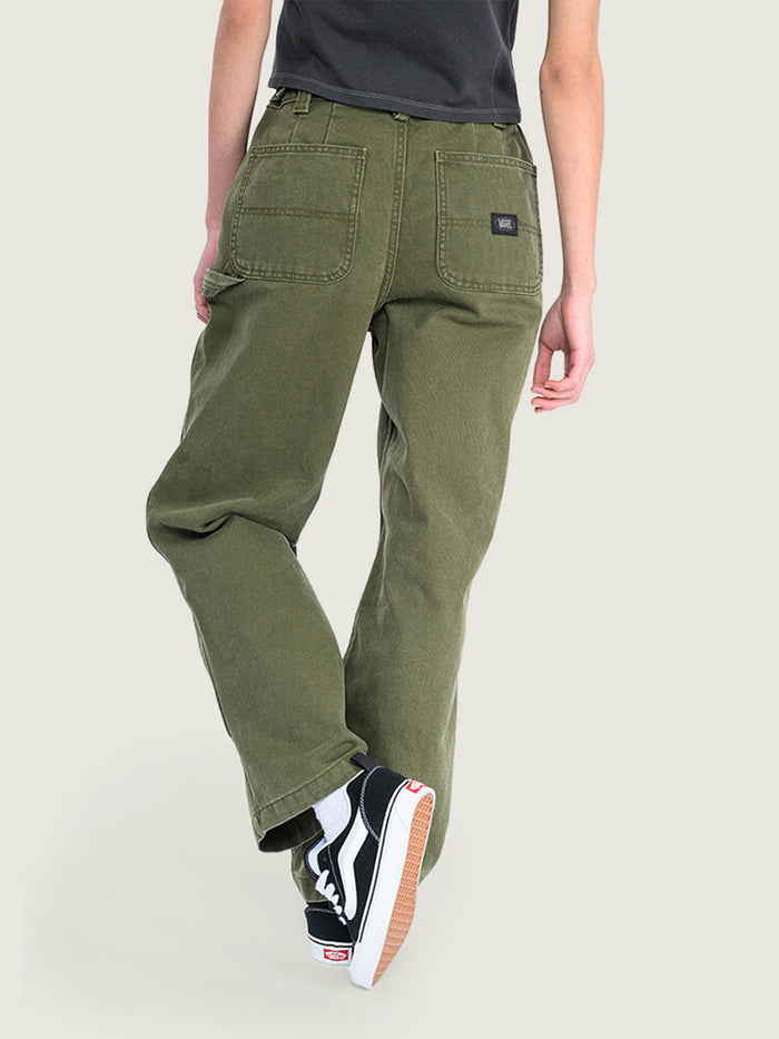 Pantalon Mujer Emily Carpenter Pant Verde Vans