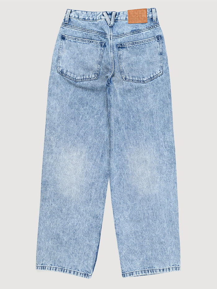Pantalon Mujer Sirelle 5 Pocket Pud Celeste Vans