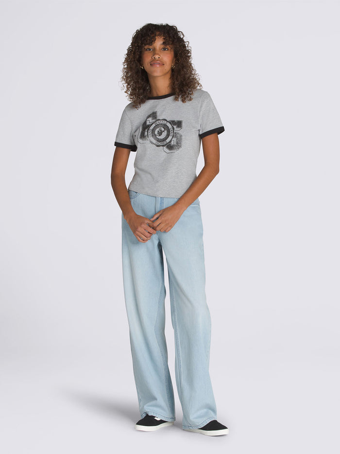 Pantalon Mujer Sirelle 5 Pocket Pud Celeste Vans