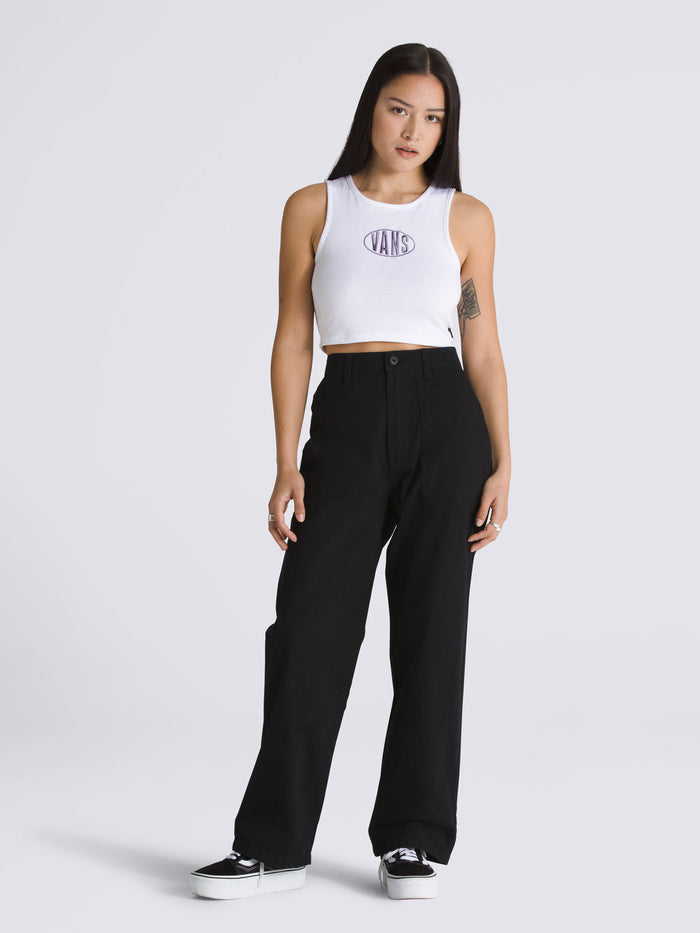 Pantalon Mujer Union Relaxed Carpen Negro Vans